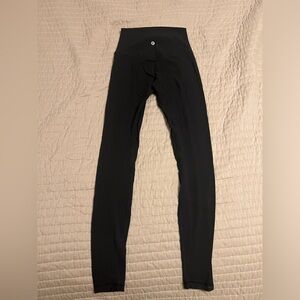 Lululemon black full length leggings Size 2